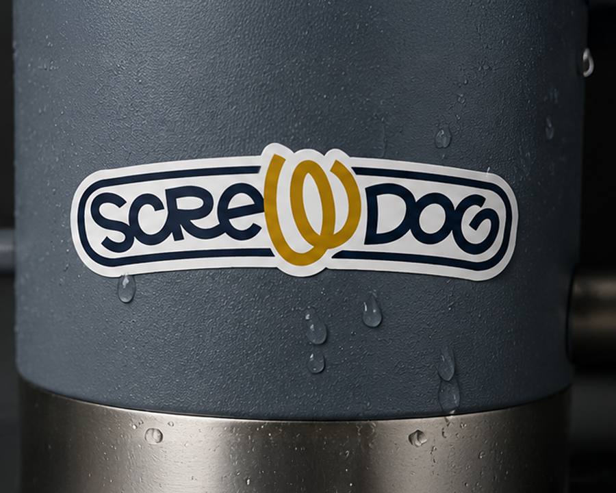ScrewDog Premium Die-Cut Vinyl Sticker